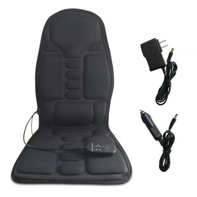 China Body High quality full back vibrating heated car seat massage cushion for sale