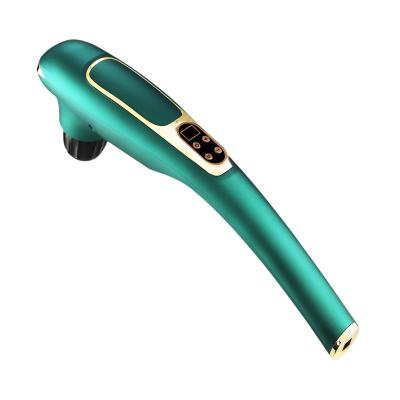 China Body Best Selling Electric USB Charge Vibration Heating Handheld Deep Tissue Massage Hammer for sale