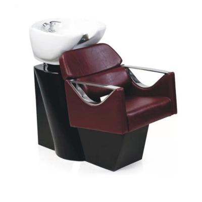 China Lay down luxury wash salon shampoo chair backwash shampoo unit for sale