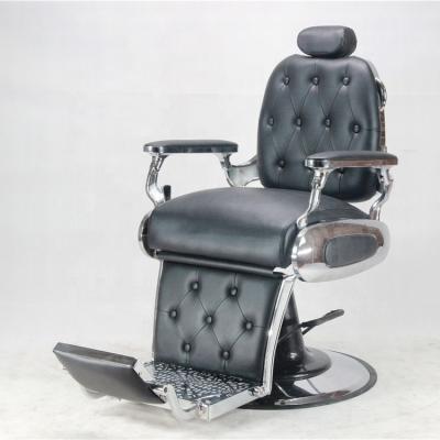 China Heavy-duty antique salon equipment barber chair for salon furniture for sale