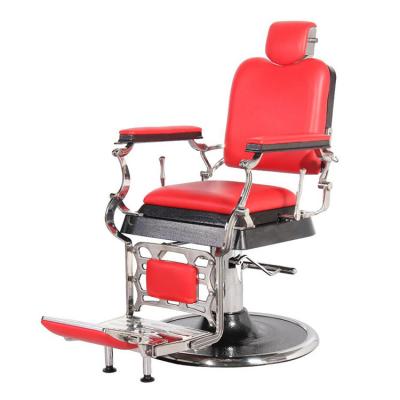 China Heavy-duty Furniture Commercial Barber Chair Models Chair Retro Barber Used for sale