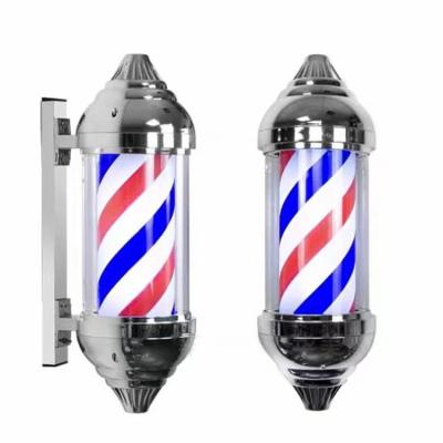 China 2022 modern new design led lightweight barbershop salon furniture long 2 meters barber pole ready to ship made in china for sale