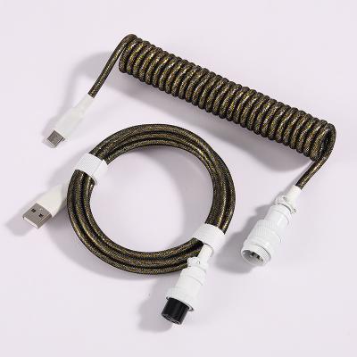 China Aviation Multi Pin Cable 4 Pin Data Transfer Function Dual Socket Aviation Cable Machine USB C Aviation Connector Female Cable For Trailer à venda