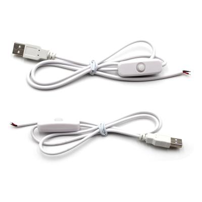 China Camera USB extension cable with adjustable on/off switch for USB LED light for sale