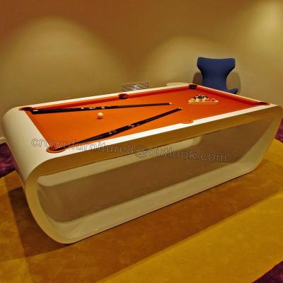 China Customized automatic return system high end pool table leather 7 feet 8 feet 9 feet solid wood billiard pool table for sale