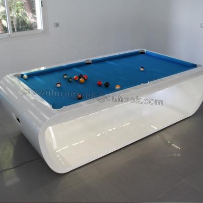 China Living Room Furniture 8ft 9ft Solid Wood Material Return American Ball Style Snooker Billiard Table Pool Table Automatically for sale