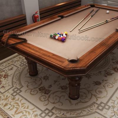 China Custom Luxury Billiard Tables 9ft 8ft 7ft Snooker Tables Modern Black Marble Leather Billiard Tables New Various Popular Designs for sale