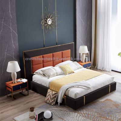 China Durable Wholesale Latest Designs Bed Room Furniture Luxury Modern Single Bedroom Bed FOB Get Latest Price for sale