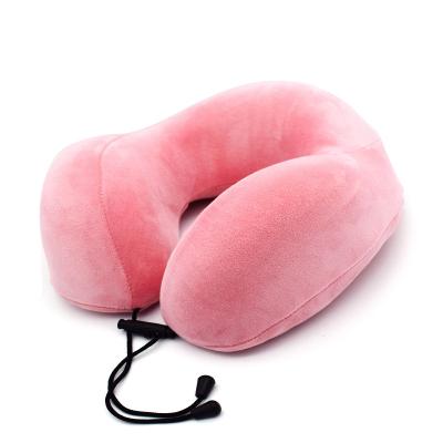 China 2022 new style PORTABLE travel pillow custom neck pillow travel logo neck pillow for travel for sale