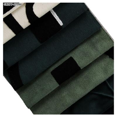 China Water Resistant Upholstery Velvet Fabric For Sofa Furniture Cover Upholstery for sale