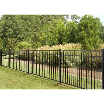 China Easily Assembled Residential Traditional Exterior Wall Zinc Steel Metal Security Fencing Garden Fence for sale