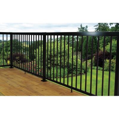 China Contemporary Residential Apartment Powder Coating Galvanized Zinc Steel Best Balcony Fence Designs For Modern Homes for sale