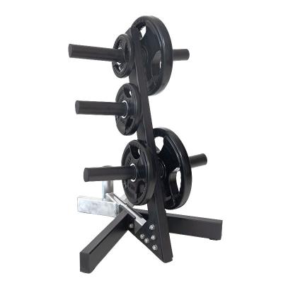 China Commercial Fitness Equipment Newly Designed Commercia 2 Tire Weight Rack Weightlifting 10 Pcs Barbell Rack Rack for sale