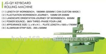 China Keyboard Rolling machine for fishing rod making with automatic rolling for sale