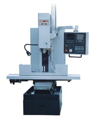 China High rigidity CNC milling machine with servo motor , Vertical 3 axis milling machine 1000 X 250mm for sale