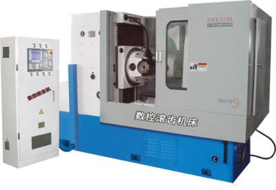 China Máquina que friesa axial o radial del CNC del engranaje de alimentación con el corte delantero y posterior en venta