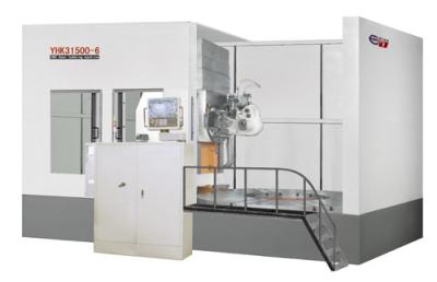 中国 SIEMENS 840D 著制御する CNC の横の CNC ギヤ歯切り工具で切る機械 販売のため