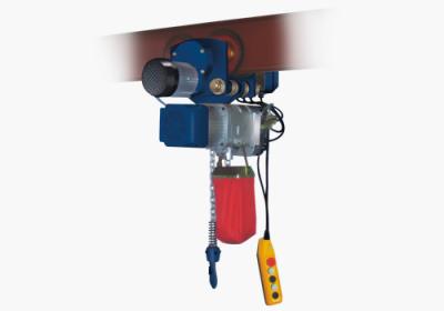 China Moving chain 2 ton hoist electric for phase protection device and electromagnetic brake device for sale