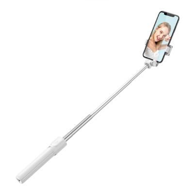 China Portable Flexible Flexible Multifunctional Smart Phone Selfie Stick Tripod With Remote Control Extendable Adjustable Blue Tooth for sale