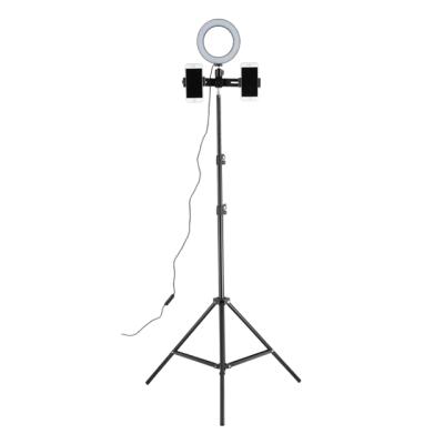 China Factory Wholesale Custom High Quality 360 Degree Selfie Adjustable Rotating Silver Aluminum Tripod PORTABLE For Living (1.2meters) for sale