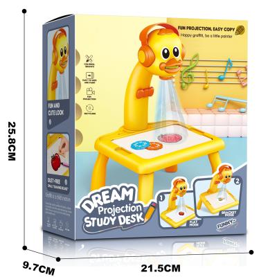 China Dream Study Learing Toy Building Toy Kids Building Projection Drawing Playing Desktop and Projector Table Toys for Children for sale