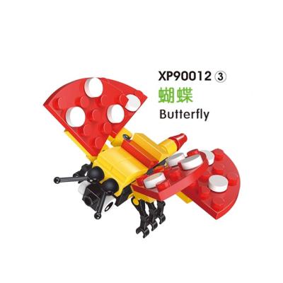 China 2021 Building Toy XIPOO Legoing Building Blocks Animal 2021 Series 6 in 1 Set DIY Game Toys Educational Toys Cheap Gift Promotion for sale