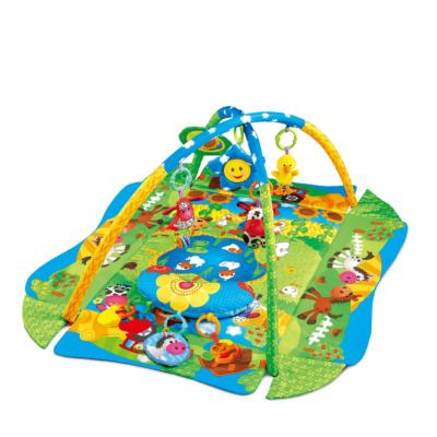 China 2021 New Arrival Educational Toy Baby Play Mat Creativity Soft Rattle Children Eco-friendly Educational Newborn Baby Adjusts Playmat Soft Rattle for sale