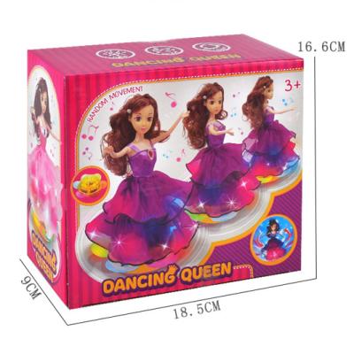 China Bar Bie Doll Princess Electric Universal Dancing Toy With Light And Music Electronic Toy 2021 Girl Series Toys For Girl for sale