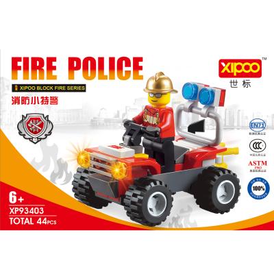 China XIPOO 2021 Building Blocks New Mini Building Toy Building Blocks Children Series Fire Man Playset Toys Building Toys For Kid Education City legoing for sale