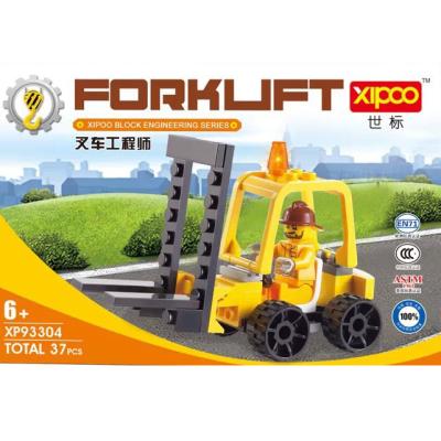 China Toy XIPOO 2021 building block city engineer series truck legoing construction Toy Construction building mini blockssuitable to love promotion gift for sale