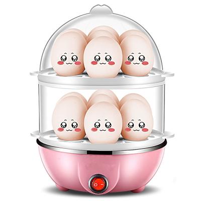 China Mini Travel Hotel Smart Electric Cooker 7 Eggs Single Layer Stainless Steel Egg Boil Boiler Egg Cooker for sale