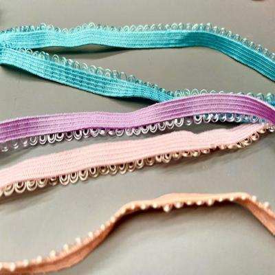 China Various Colors Elastic Lingerie Picot TUTON Elastic Band For Women for sale