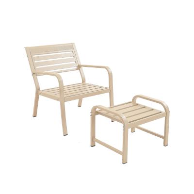 China Cheap Water Proof Made In Domino Outdoor Set China Metal Chair Seats Aluminum Furniture Sets for sale