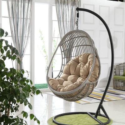 China Modern Hammock Cushion Swing Chair Egg Basket Cradle Rocking Chair Cushion Hanging Outdoor Indoor Outdoor Garden Home Decor No Swing Chair for sale