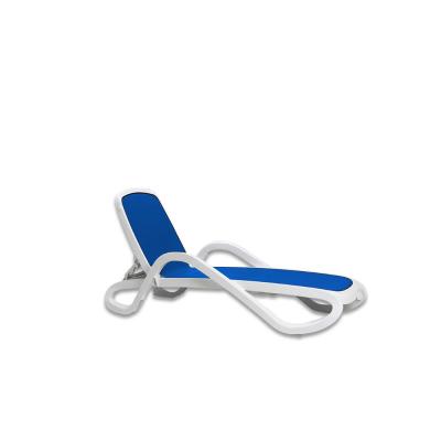 China Modern Plastic Plastic Folding Pool Lounge Beach Chair Sun Sofas for sale