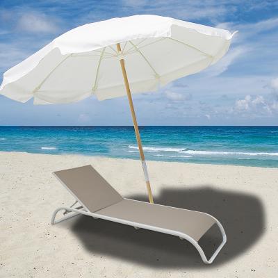 China Hot Sale Modern New Style Deck Chair Folding Beach Lying Outside On Balcony Leisure Patio Chairs In Outdoor Garden for sale