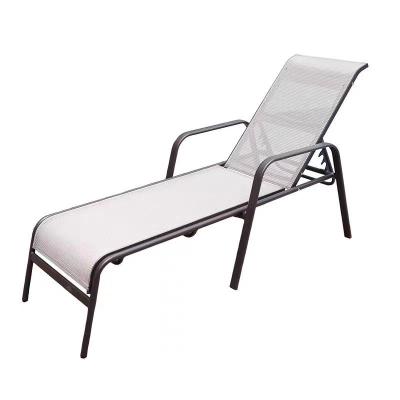 China Latest Modern Custom Folding Beach Chair Lying Outdoors Leisure Patio Chairs Sun Aluminum Sofas Outdoor Garden for sale