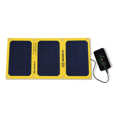 China High Efficiency DC 21W 18V Waterproof Portable Foldable Solar Panel Solar Charger with USB Output 21W Port for sale