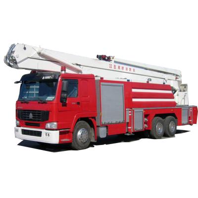 China Sinomach Brand New Fire Fighting Truck 6X4 Water Tower Fire Truck Japan Fire Truck 13000(L)*2500(W)*3900(H) for sale