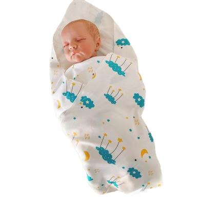 China New Soft Kids Breathable Cute Fluffy Newborn Girls Boys Floral Blanket Cotton Baby Sleeping Bags for sale