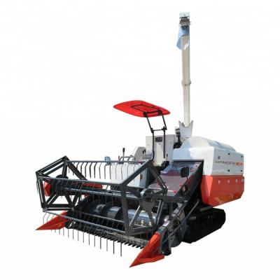 China Vertical Axle Flow Combine Rice Harvester Machines Flexible Steering In Similar Big Or Small Paddy Kubota DC70 Harvester Price for sale