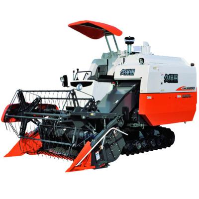 China mini rice grain harvester paddy cutting machine kubota pro 688q for sale