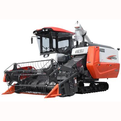 China Kubota Rice Harvester Pro988Q with Rubber Purity Rate Tractor Mini Harvester Price of Cabin Crawler Rice Harvester Large for sale