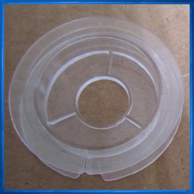 China Empty plastic spool of crystal string, clear spool 40*20mm for sale