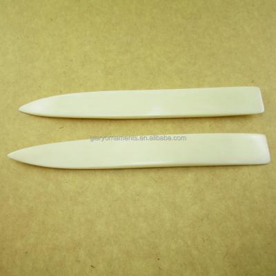 China Europe 5.5 Inch Binding Tool White Bleached Sharp Bone Folder for sale