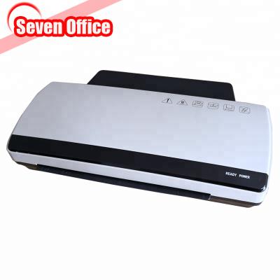 China Hot or Cold 3 Years Warranty Double Photo Laminate Side Automatic Desktop Plastic Laminadora Thermal Film Laminadora Laminating Machine for sale