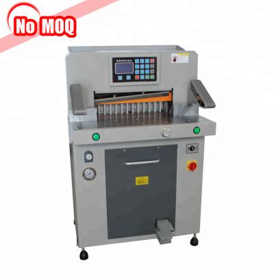 China Paper Industry 3 Years Warranty Electric Hydraulic Cutting Machine Factory Book Cutter Paper Control Program for sale