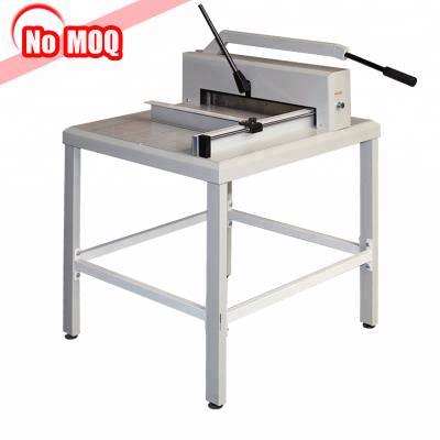 China Paper Office No MOQ Office 450mm Manual Guillotine Paper Cutter Machine Factory Price for sale