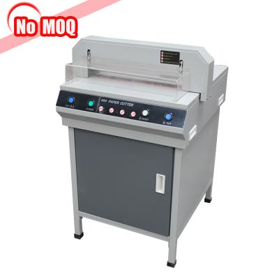 China Manual NO MOQ Heavy Duty Book Guillotine Paper Cutter Automatic Electric Paper Cutter Price Maker for sale