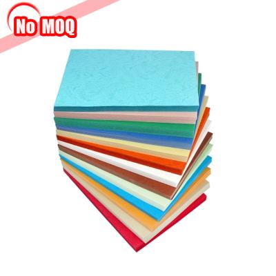 China MOQ Different Color Anticurl Not Embossed Pebble Book Paper Cover Manufacturer for sale